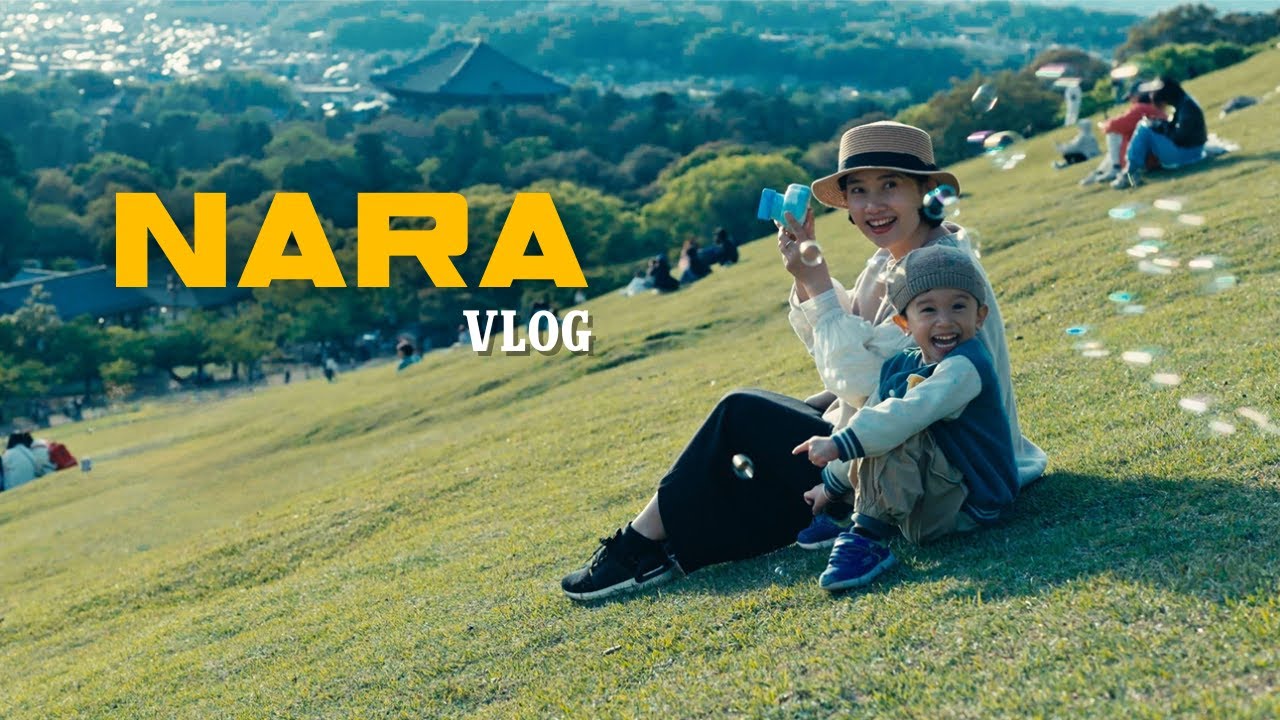 Ghé Thăm Công Viên Hươu Nara Park Nhật Bản - Hoàng Hôn Trên Đồi Wakakusayama  | Japan Vlog