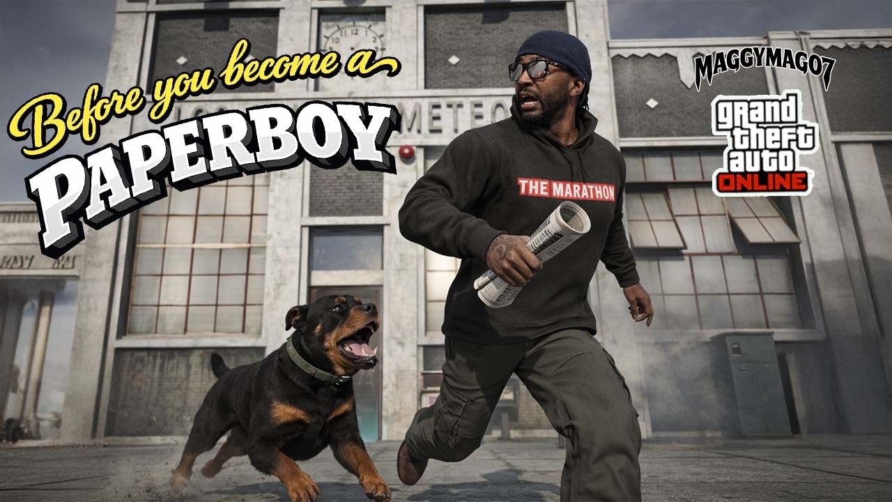 HOW TO BECOME A PAPERBOY IN GTAV ONLINE | THE LOS SANTOS METEOR  ODD JOBS