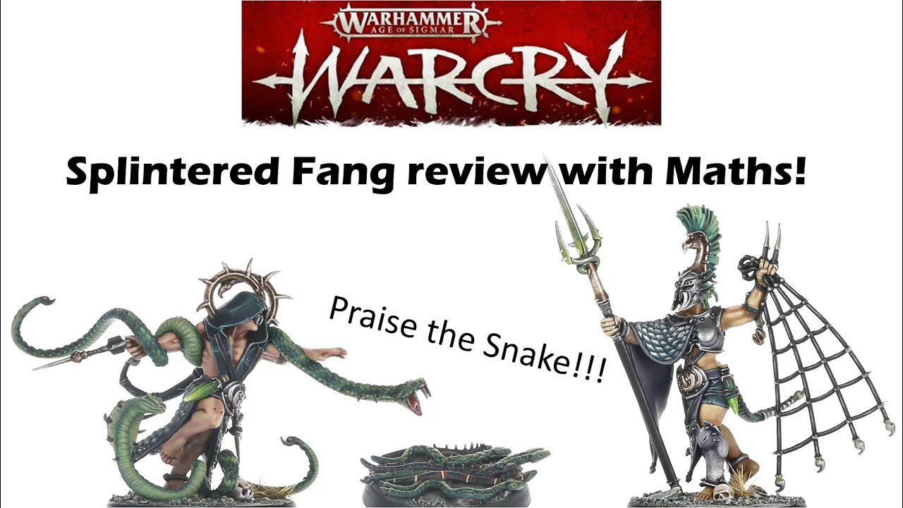 WARCRY - Poison all! Splintered Fang Warband review!