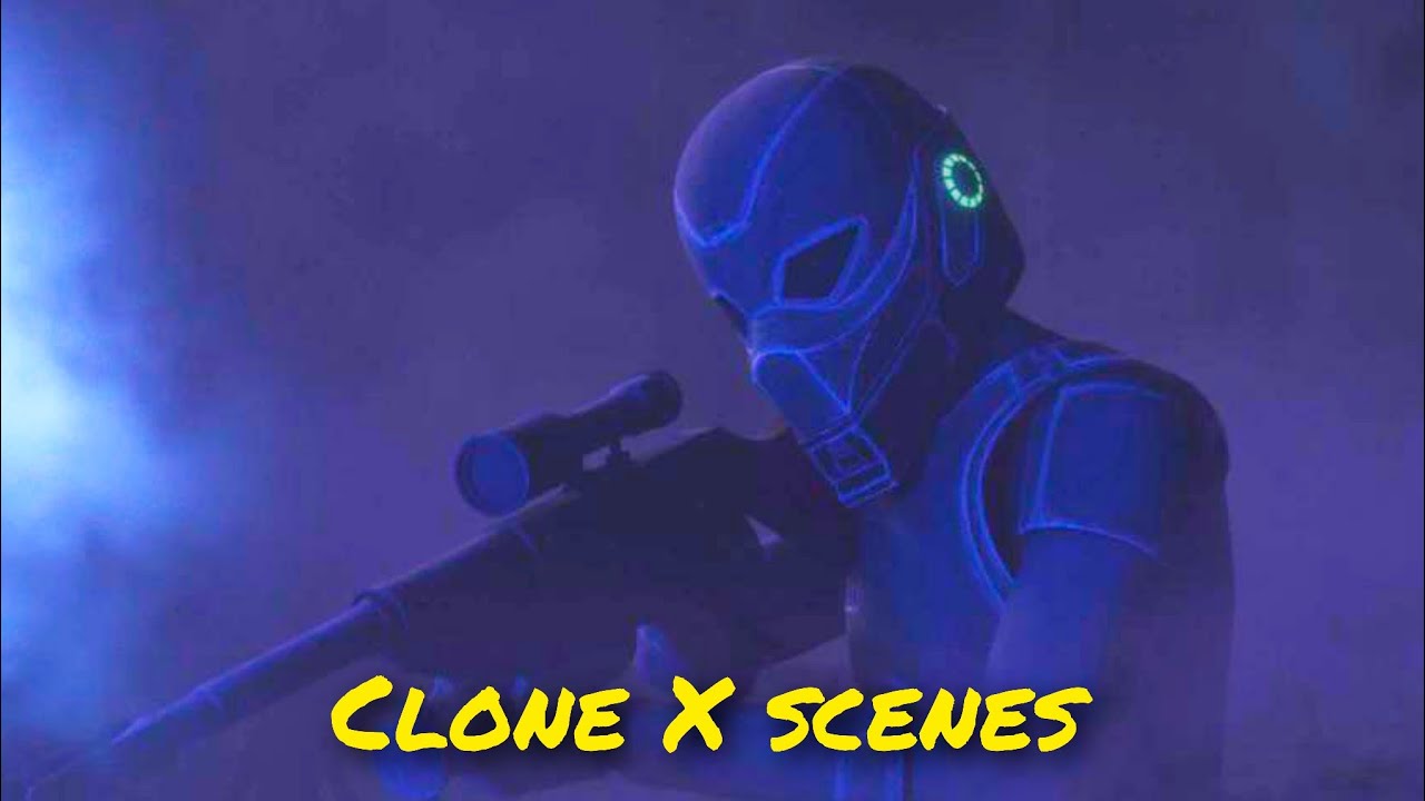 All clone assassin Clone X scenes - The Bad Batch