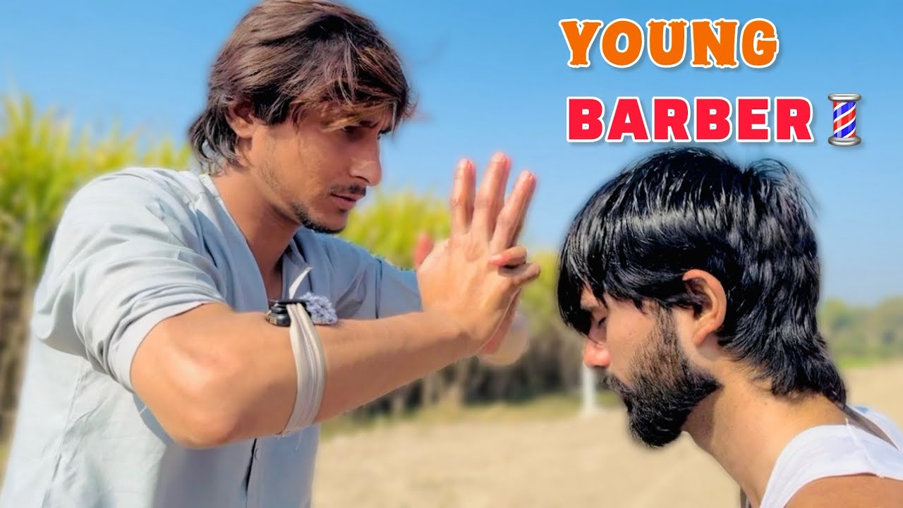 ASMR Pakistani Young Barber💈Amazing Head & Back Massage for stress relief: Asmr instant Sleep #asmr