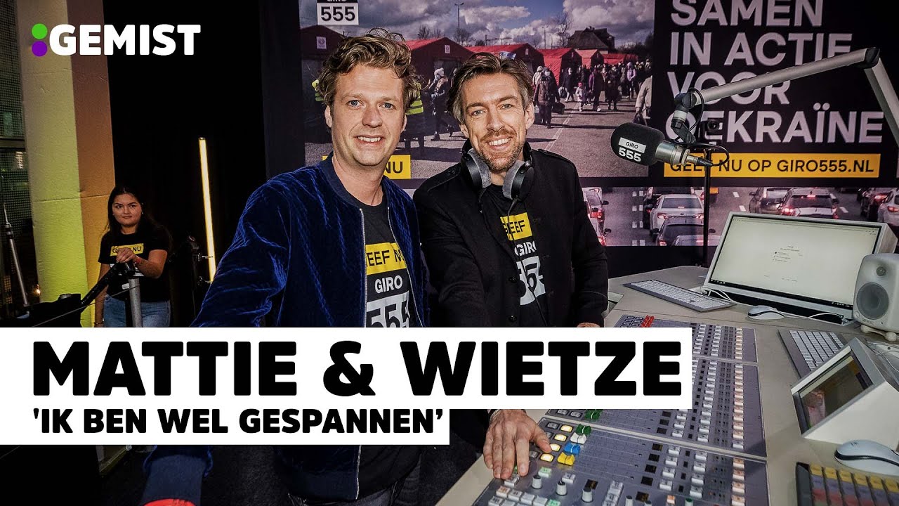 MATTIE & WIETZE maken na 5 JAAR weer SAMEN RADIO | 538 Gemist