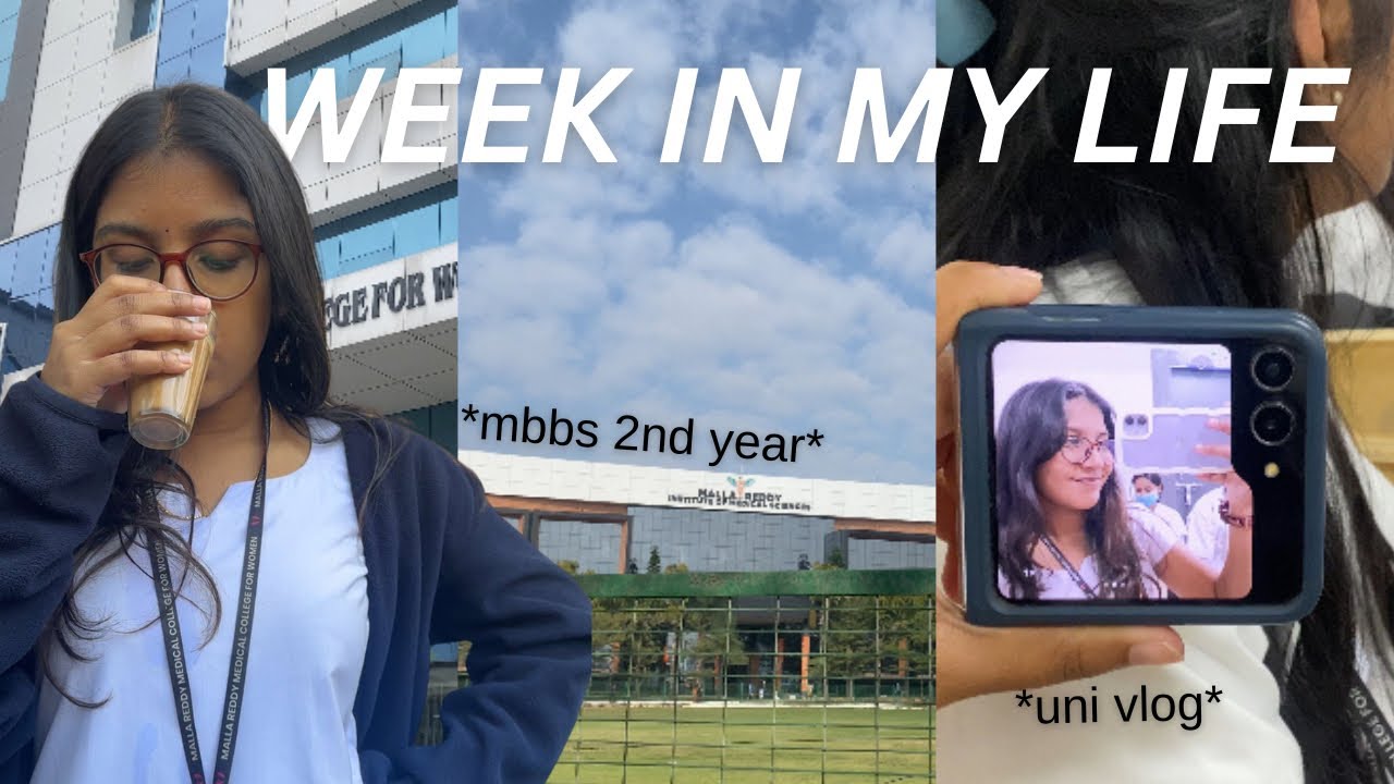 week in my life as a second year medical student👩🏻‍⚕️💉📚