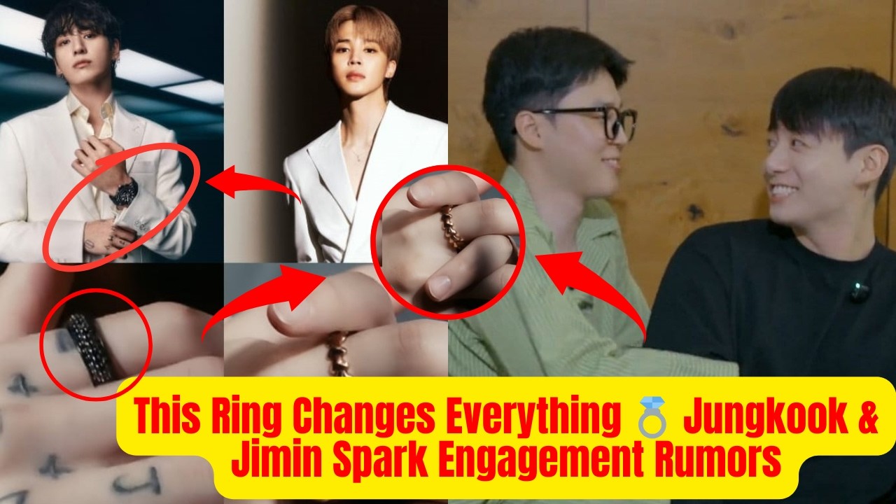 Это кольцо меняет всё 💍 Чонгук и Чимин подогревают слухи о помолвке