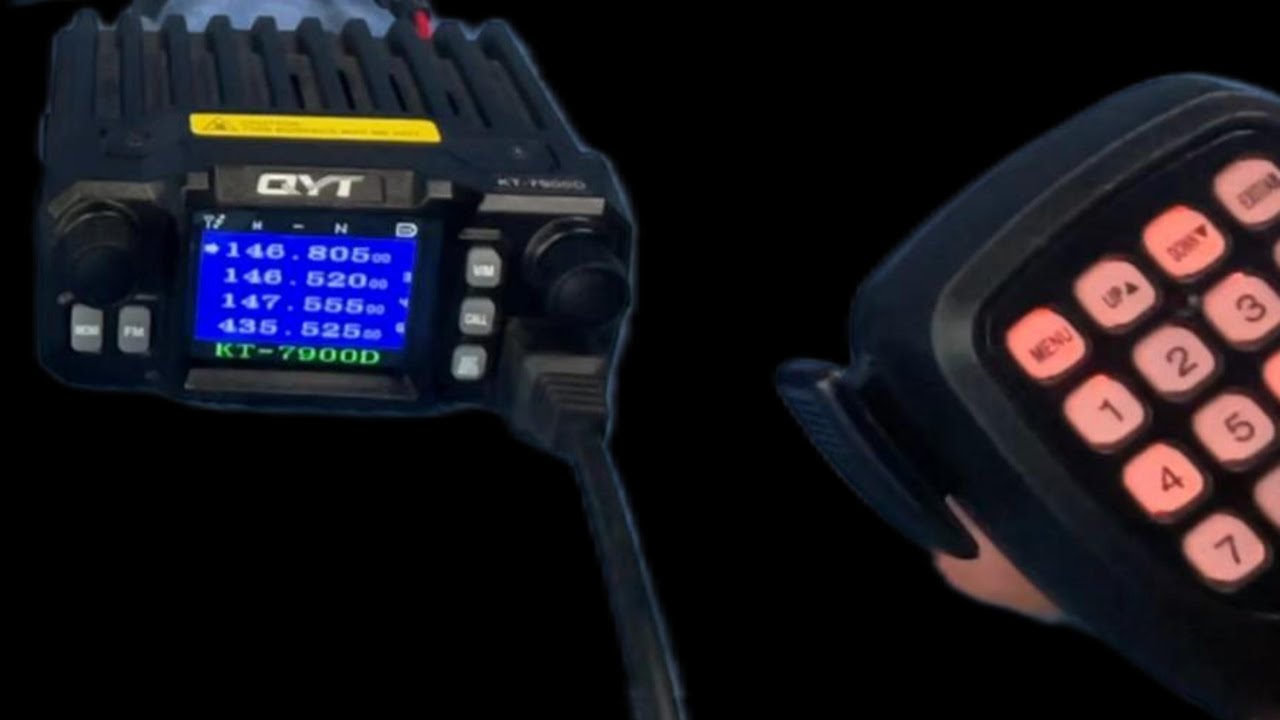 QYT-7900D Amateur Radio - How To Manually Program Without Computer - Detailed Information