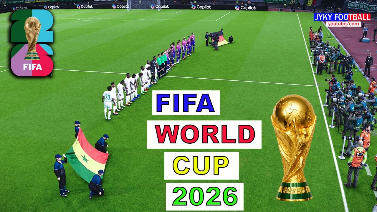 Senegal vs Germany | FIFA World Cup 2026 (USA) | Full Match All Goals | Mane, eFootball PES