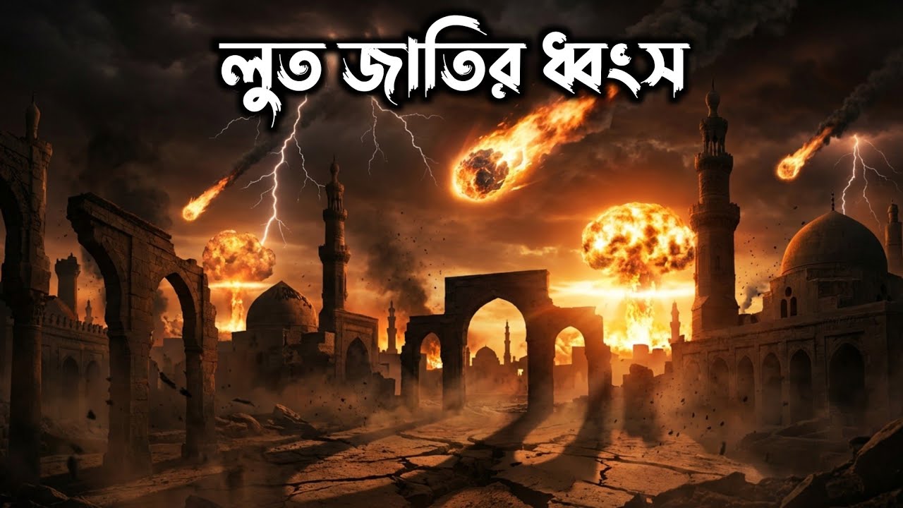 কমে লুতের ভয়ংকর গজব! আল্লাহ কীভাবে ধ্বংস করলেন সেই জাতিকে? | Bangla Islamic Story