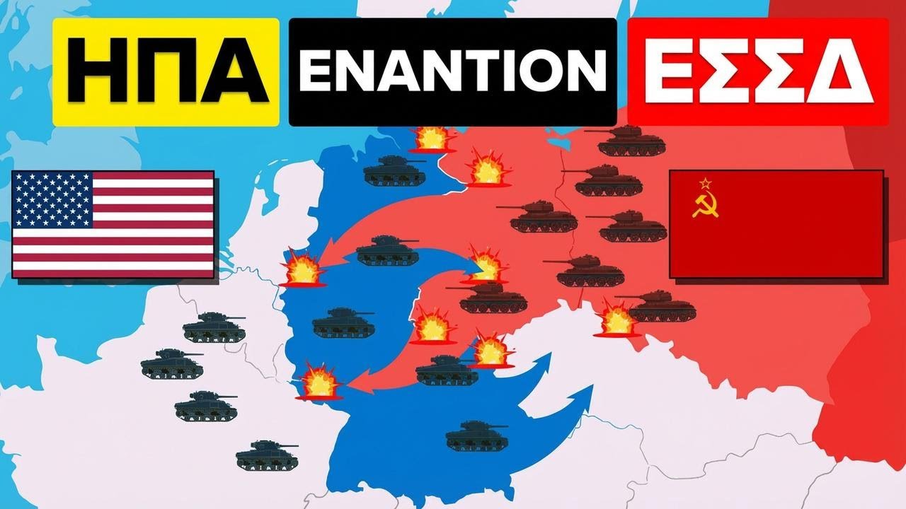 Αν ΗΠΑ και Σοβιετικοί έμπαιναν σε πόλεμο μετά τον Β' Παγκόσμιο – Ποιος θα νικούσε;