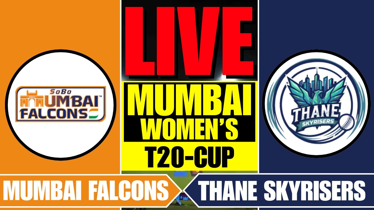 SOBO MUMBAI FALCONS vs THANE SKY RISERS LIVE | SMF-W vs TSR-W - T20 MUMBAI LEAGUE 2026
