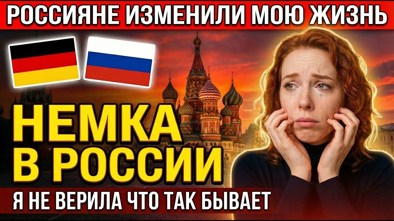 🇩🇪🇷🇺 Немка в России — Я ЕХАЛА НЕНАВИДЕТЬ РОССИЮ. НО ЧТО СО МНОЙ СДЕЛАЛИ РУССКИЕ ИЗМЕНИЛО МЕНЯ...