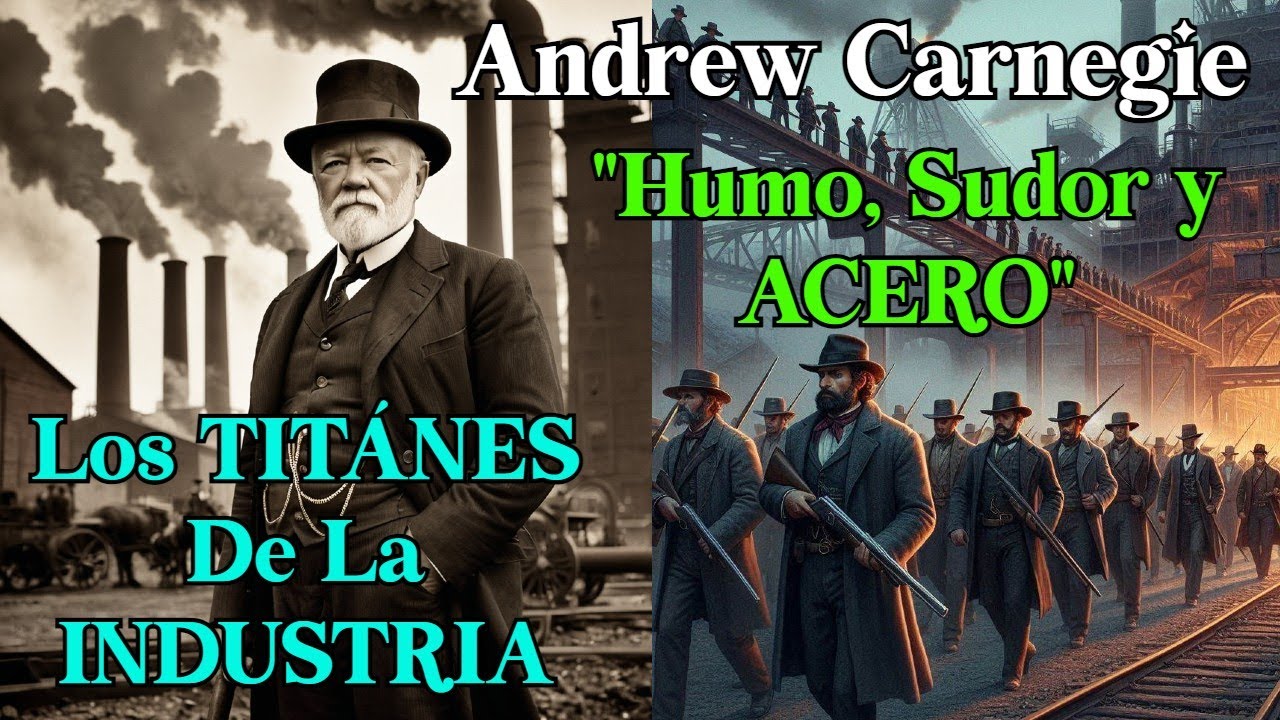 El Niño que SOÑÓ con ser GIGANTE y LO LOGRÓ.Andrew Carnegie-@PoderRiquezaAmbición
