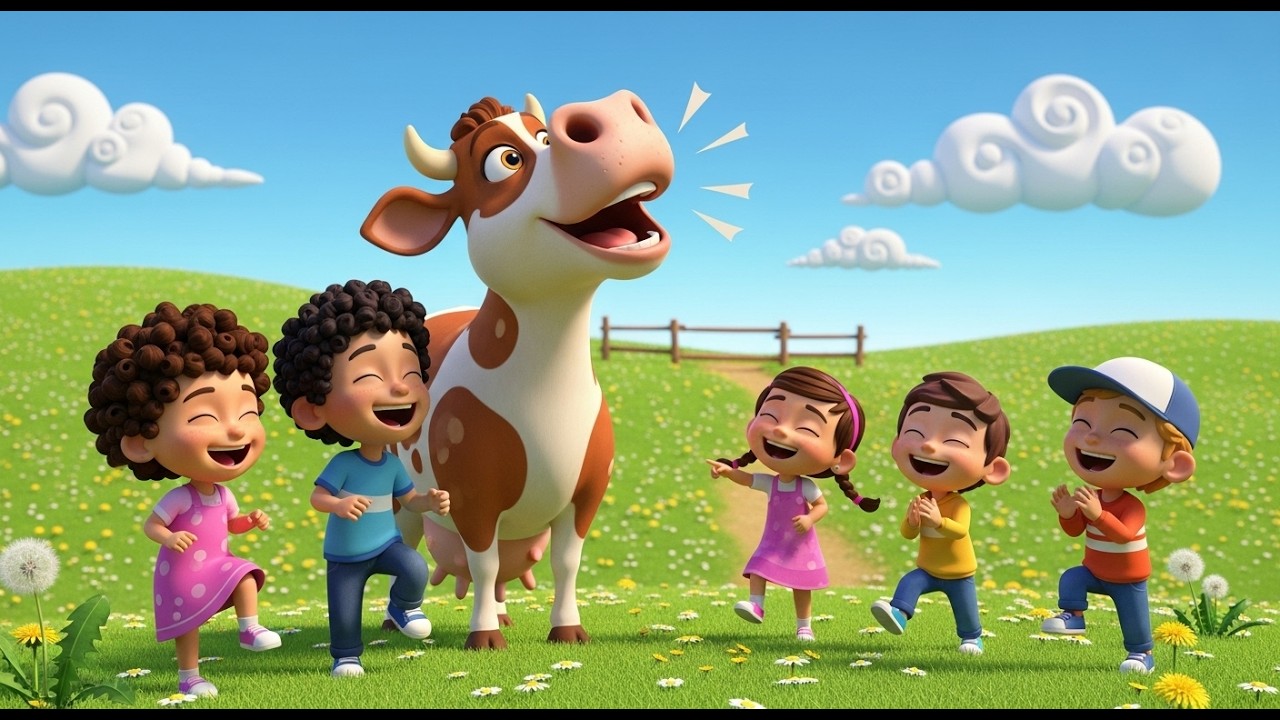 Farm Friends Sing-Along | Fun Animal Song for Kids, Nursery Rhymes & Toddler Songs 🌾🐮🎶