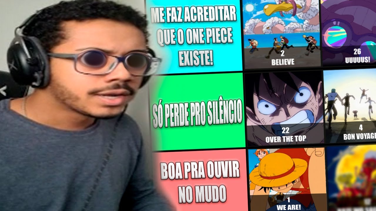 QUAIS SÃO AS MELHORES ABERTURAS DE ONE PIECE? | Tierlist
