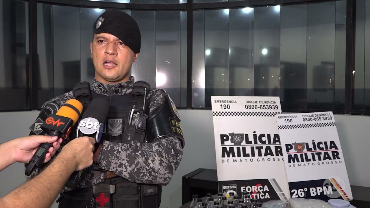 Força Tática prende homem e apreende m4c*nh4, coc4ín4 e lança p3rfume em Nova Mutum