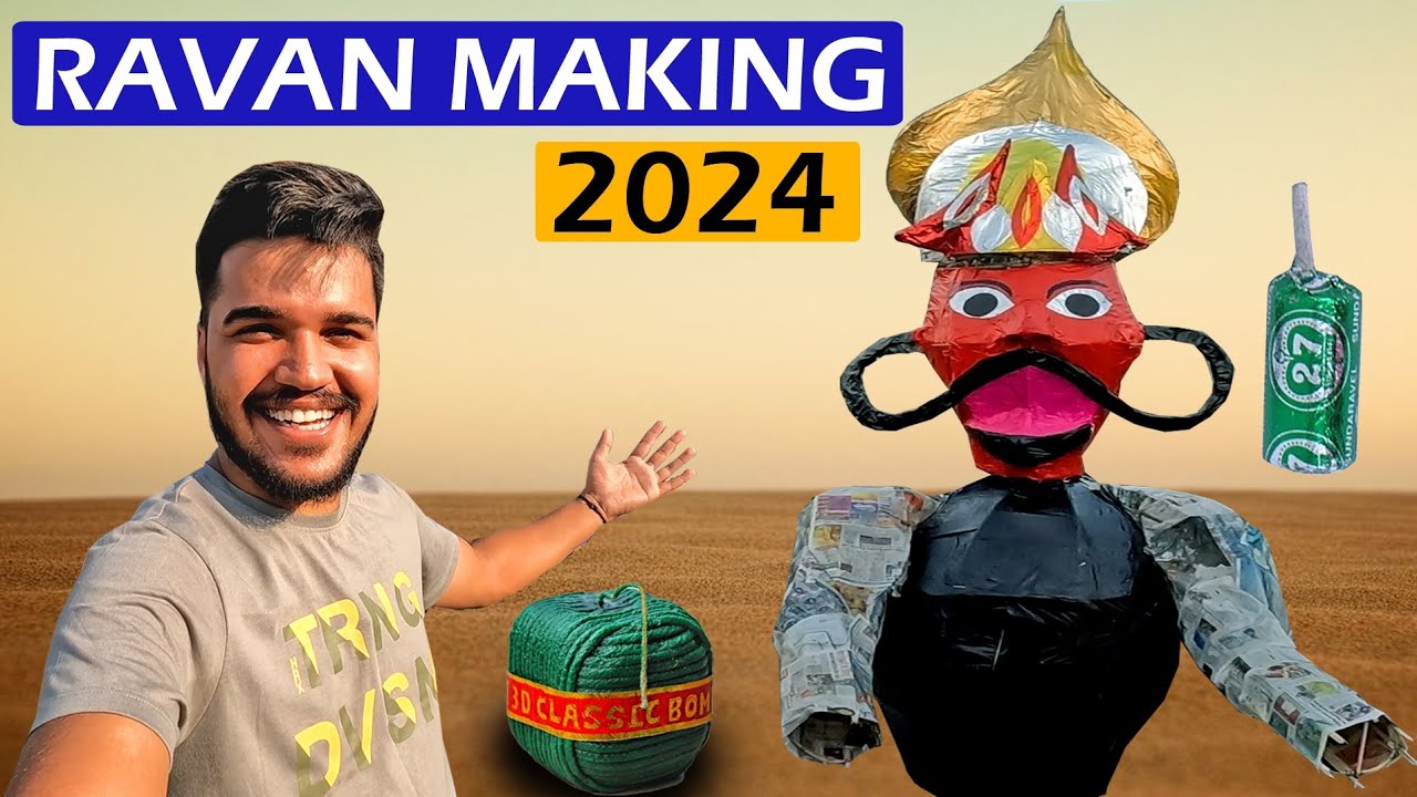 Biggest Ravan Making 2024 Delhi | Dussehra Ravan Making 2024 | Dussehra Ravan Dehan 2024 Delhi