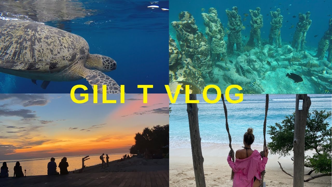 GILI ISLANDS VLOG! (MAINLY GILI T) MY FAVOURITE VLOG EVER AT BALI'S PARTY ISLAND!!!