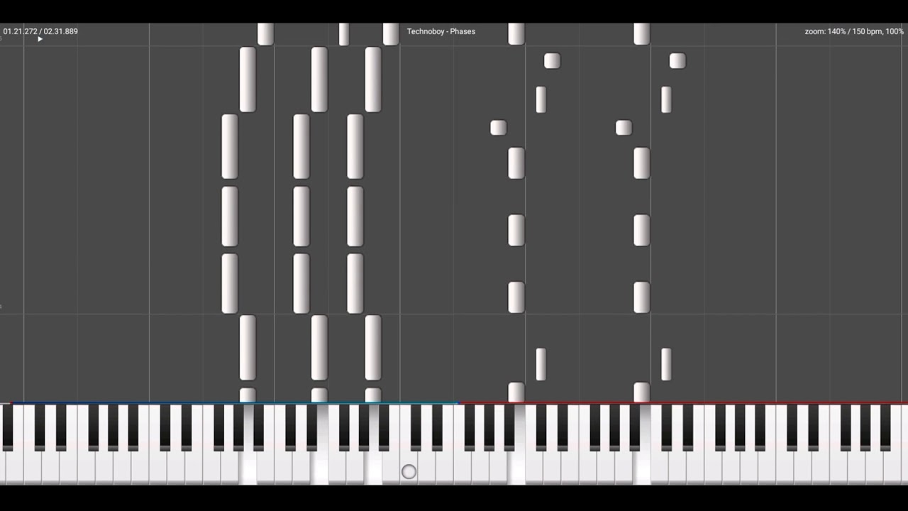 2 Best Enemies - Phases (Technoboy Remix) (Darmayuda MIDI Piano)