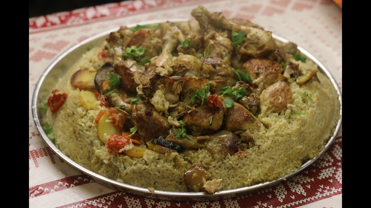 МАКЛЮБЕ (ПЕРЕВЕРНУТЫЙ АРАБСКИЙ ПЛОВ) В КАЗАНЕ НА КОСТРЕ 🔥🔥🔥