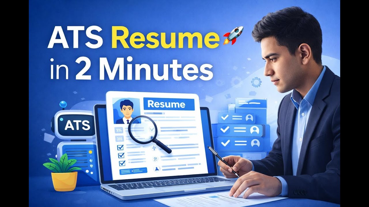 How to Build an ATS-Friendly Resume FAST (Step-by-Step) #mnc #itjobs #atsresume