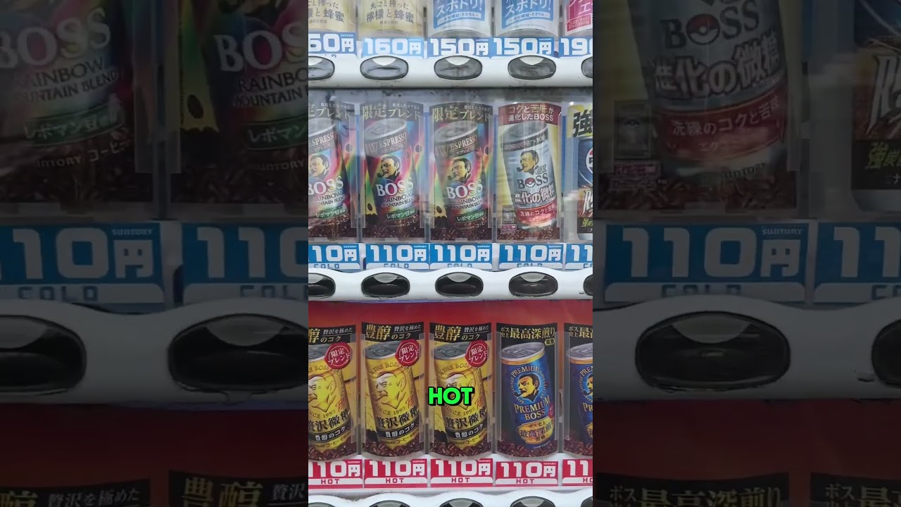 First Vending Machine Coffee in Japan &ndash; Boss Coffee Review!