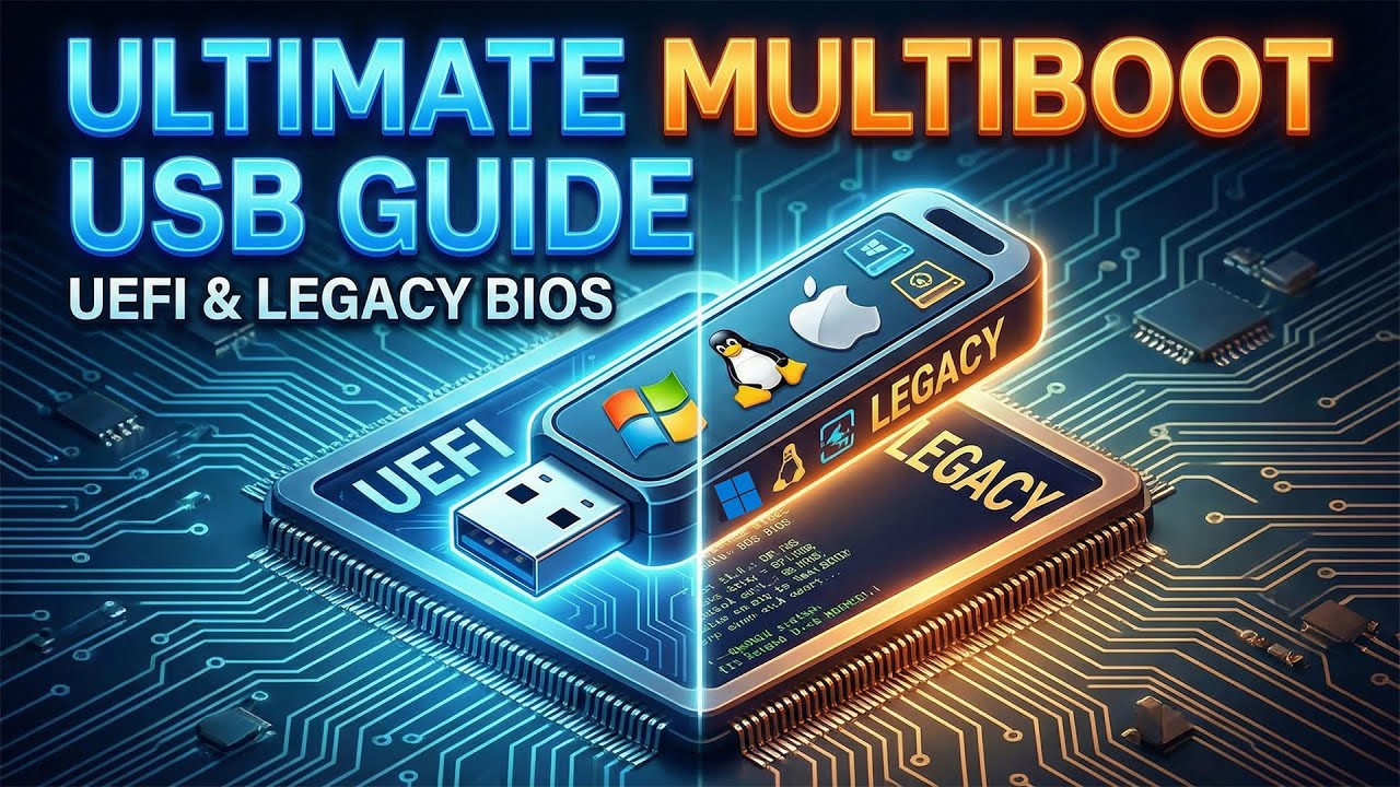 The Ultimate Multiboot USB Guide for UEFI & Legacy BIOS