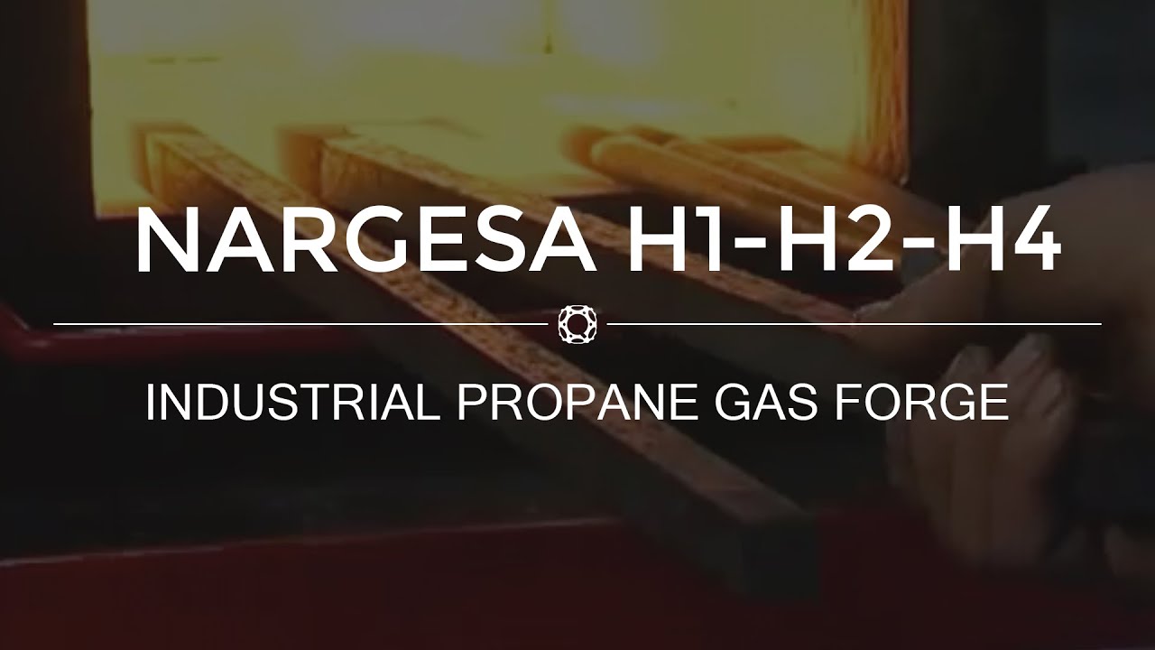 Nargesa H1-H2-H4 Industrial Propane Gas Furnace Forges for Artistic Forging Quantum Machinery Group