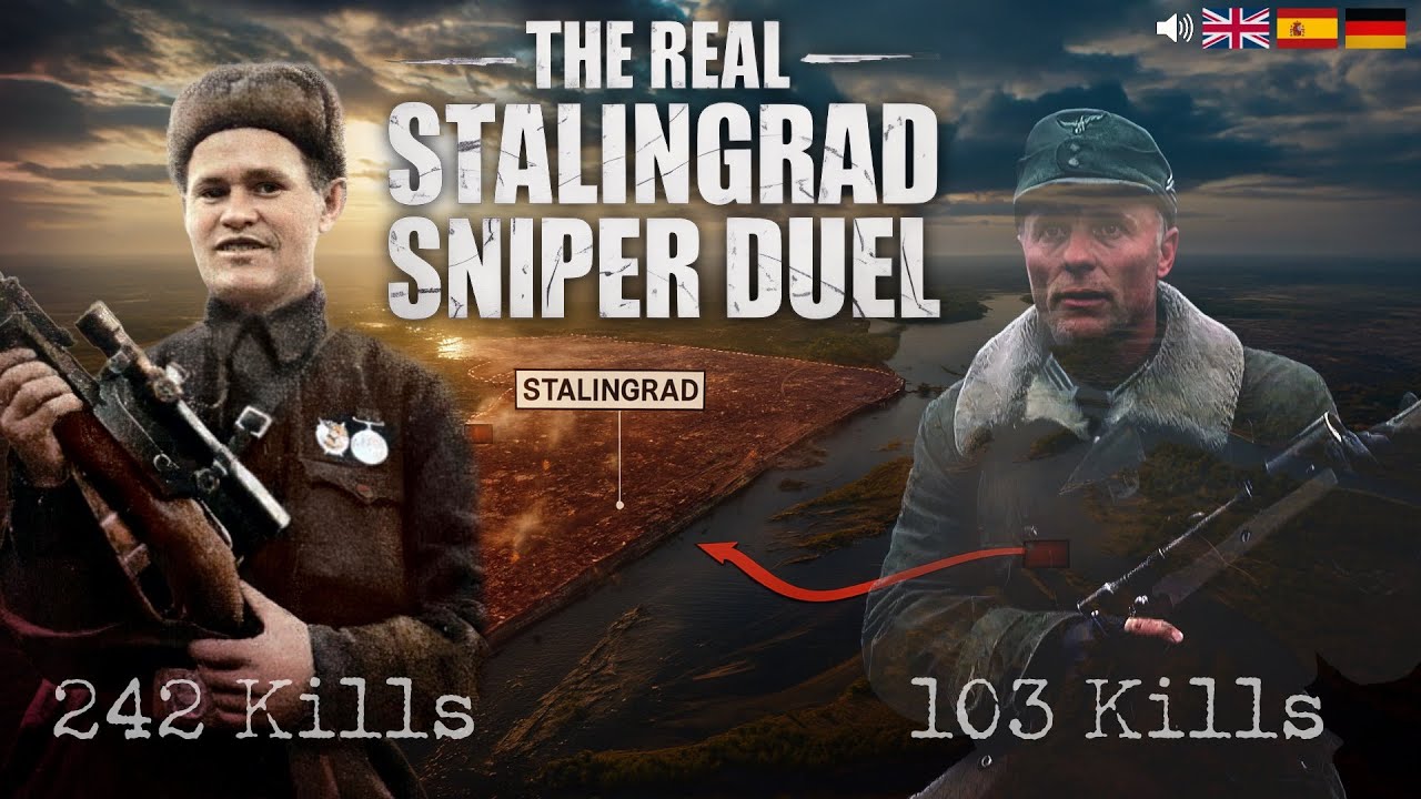 The Real Story of the Stalingrad Sniper Duel (No AI WW2 Documentary)