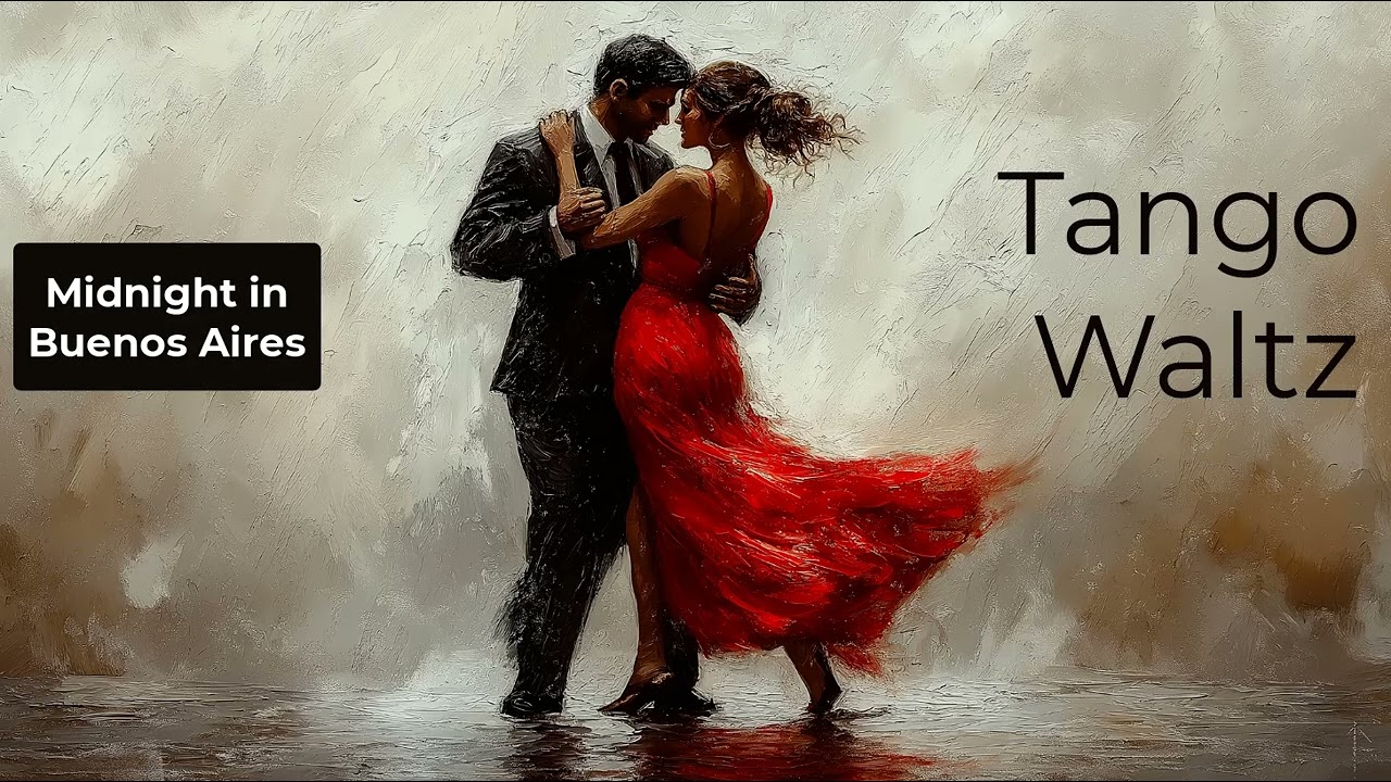 Midnight in Buenos Aires – Urban Tango Mood | Original Instrumental 2025 🌃🎶 #tangoinstrumental