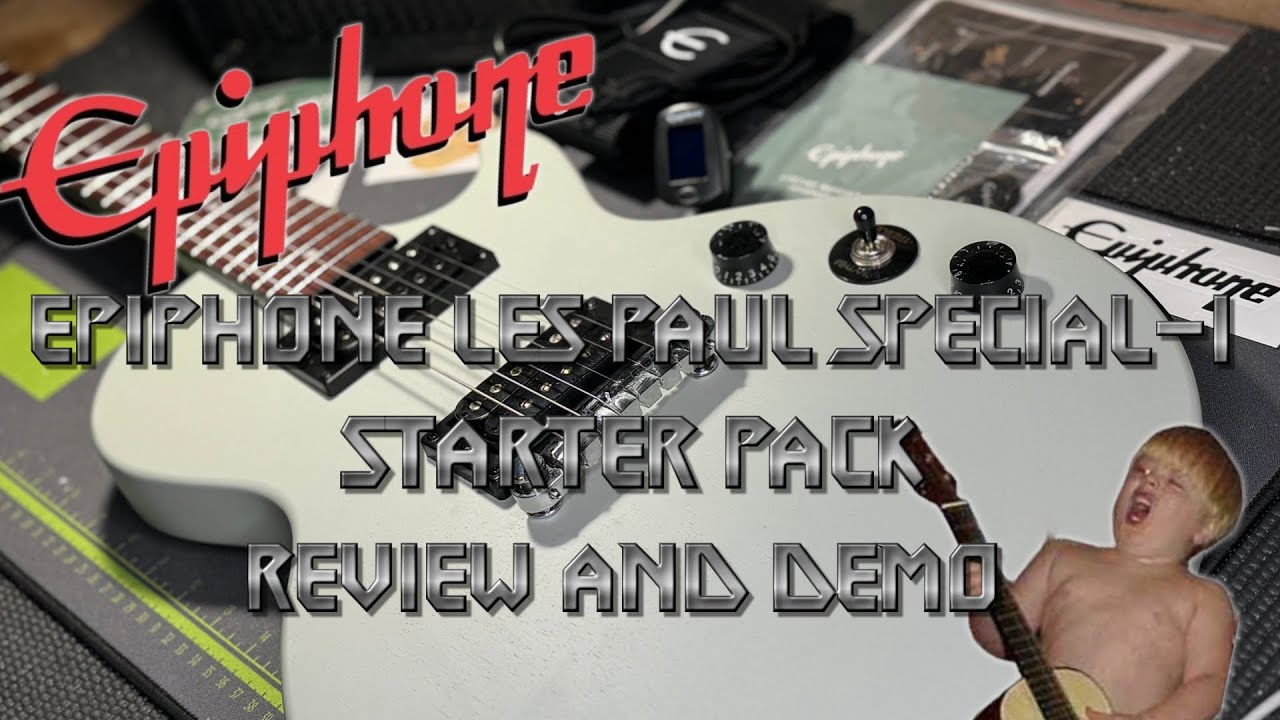 Epiphone Les Paul Special-l Starter Pack Review & Demo