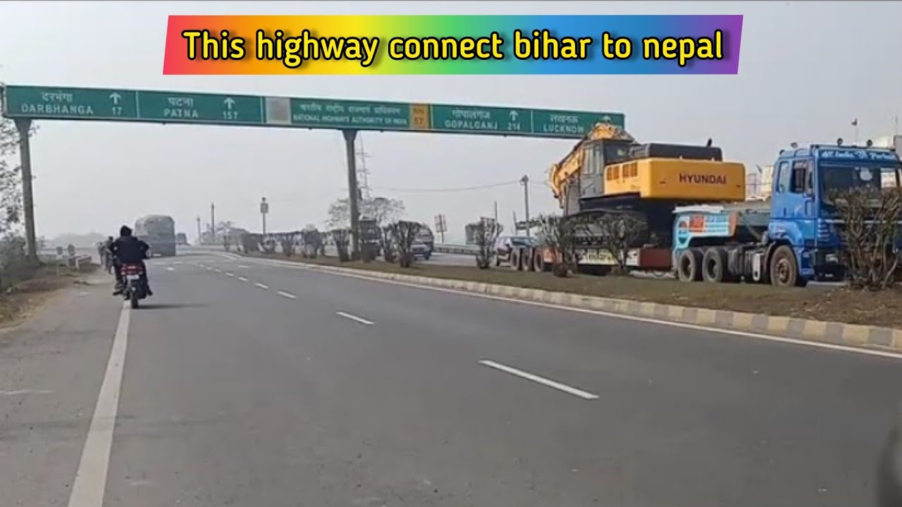 road trip to darbhanga bihar through national highway NH57