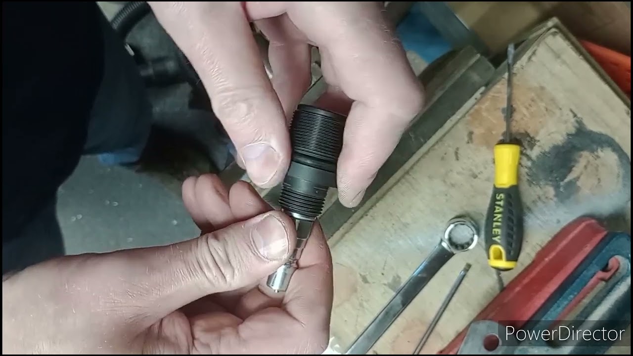 NV104 Air Arms S400 Project Part 2. Replacing the fill valve (old type). Best Fittings Valve.