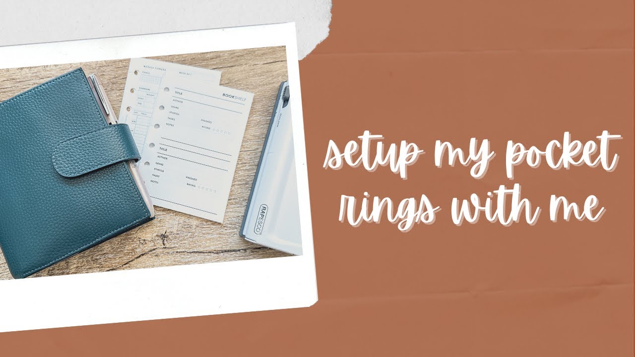 Setup My Functional Pocket Planner With Me!