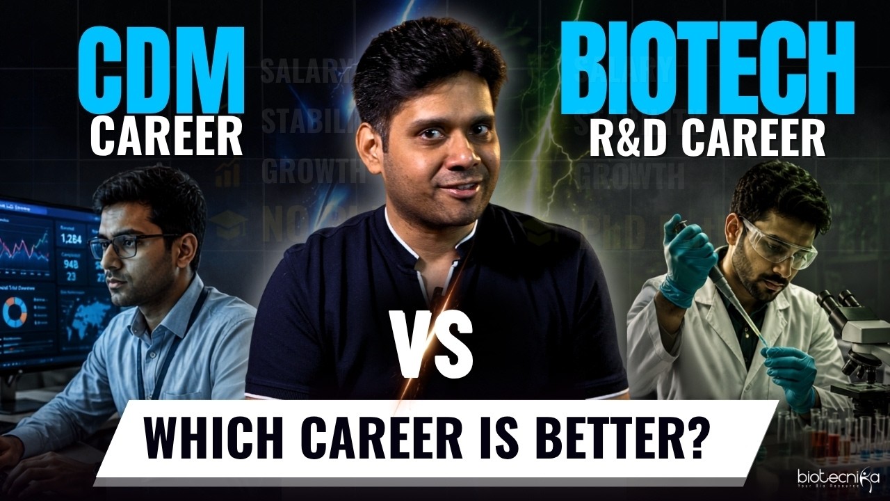 Clinical Data Management Career vs. Biotech R&D Career: Which Is Better? The Complete Truth Inside