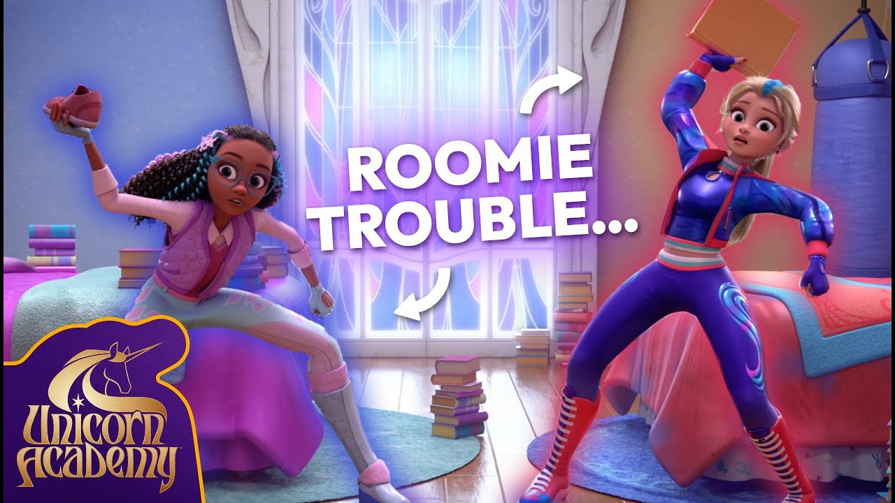 The Odd Roomies! | Unicorn Academy Original Shorts | Cartoons for Kids