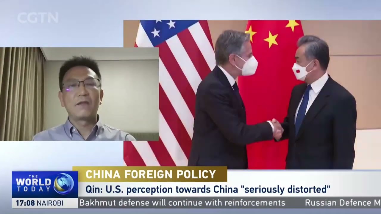 'Qin Gang did an extraordinary job during his first press conference'