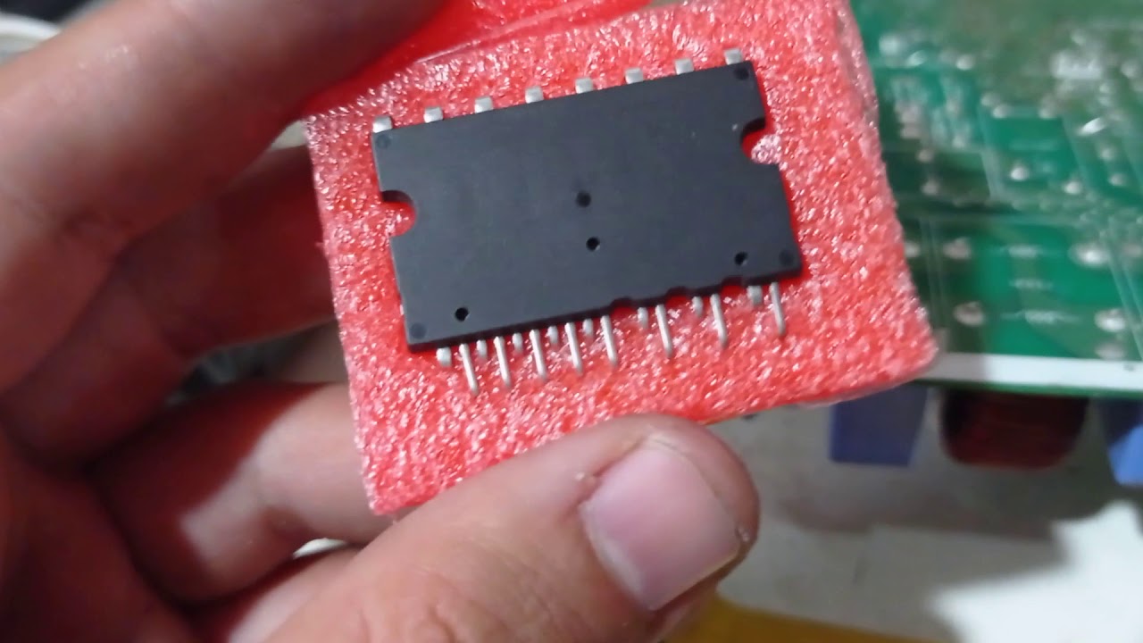 Como trocar IPM LG Inverter? Erro 21 Pico de corrente no IPM
