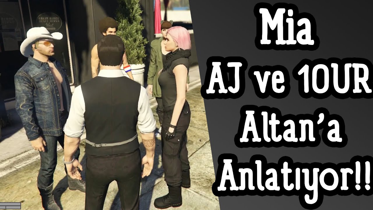 EightbornV Mia, AJ ve 10UR'u Altan'a Anlatıyor!! - EightbornV Gicaas