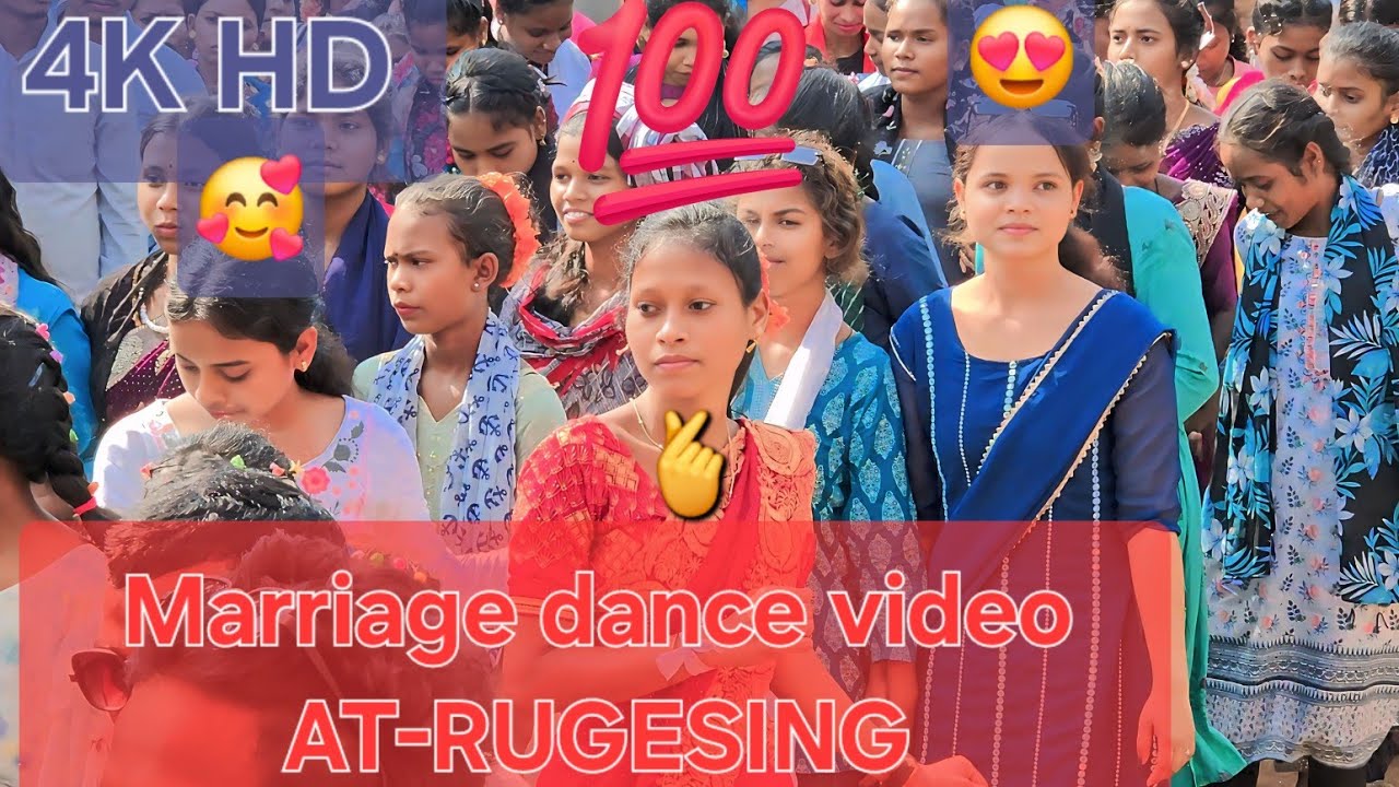 RUGESING _MARRIAGE _DANCE_ VIDEO ||CUTE GIRLS|| BEST VIRAL FULL HD 🥰🤭🤭🤭🤗🤣