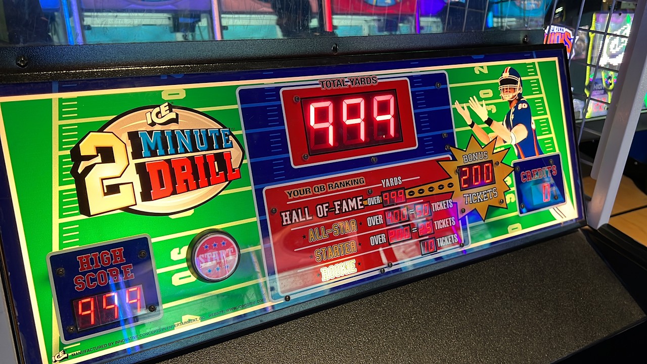 16 Jackpots and Maxing Out (999) NFL 2 Minute Drill at Round 1