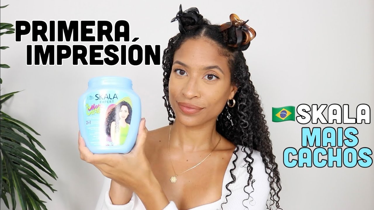 Pruebo la crema de peinar de Skala por primera vez :: Productos Brasileños para rizos
