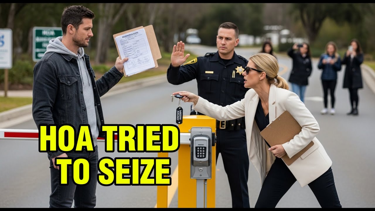 HOA Karen Called 911 When I Opened Garage — Claimed I Stole Her Car Until Sheriff Came | HOA Banned