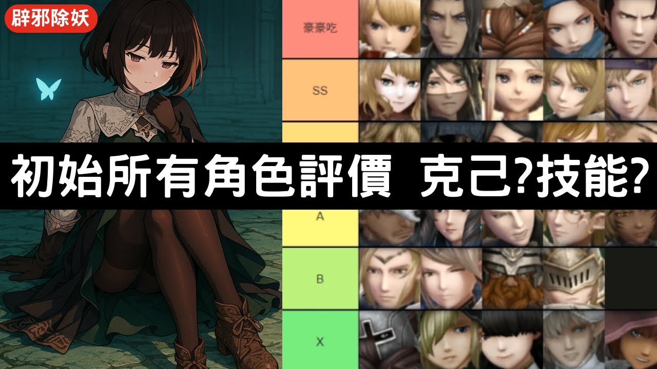 【辟邪除妖】初始所有角色評價 克己?技能? | Wizardry Variants Daphne | WIZダフネ