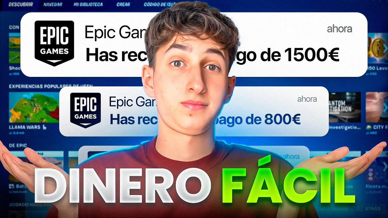 Gana dinero con Fortnite (forma mas rapida posible)