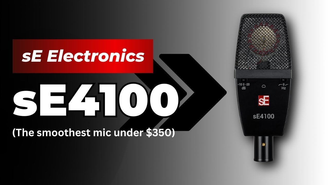 sE Electronics sE4100 (самый плавный микрофон до 350 долларов)
