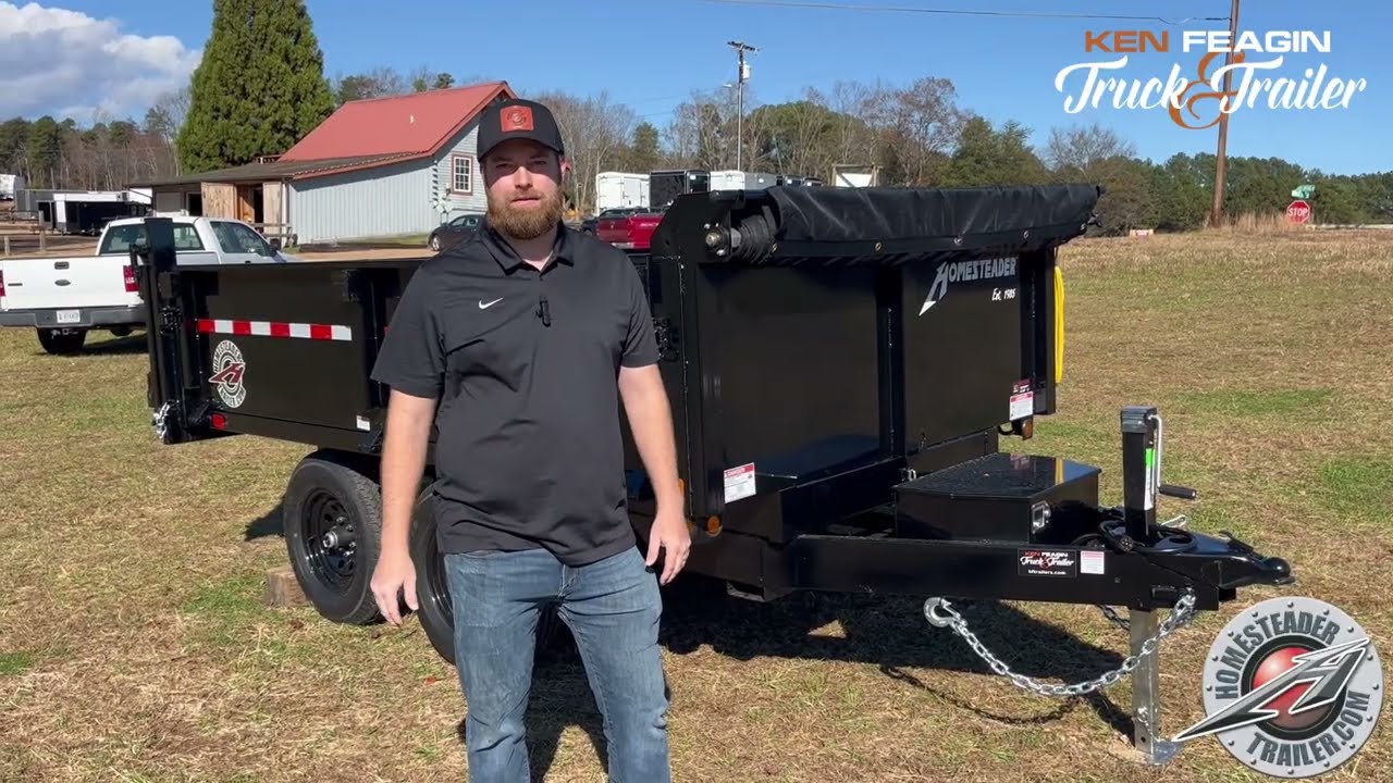 Review of Homesteader 610MB Deckover Dump Trailer