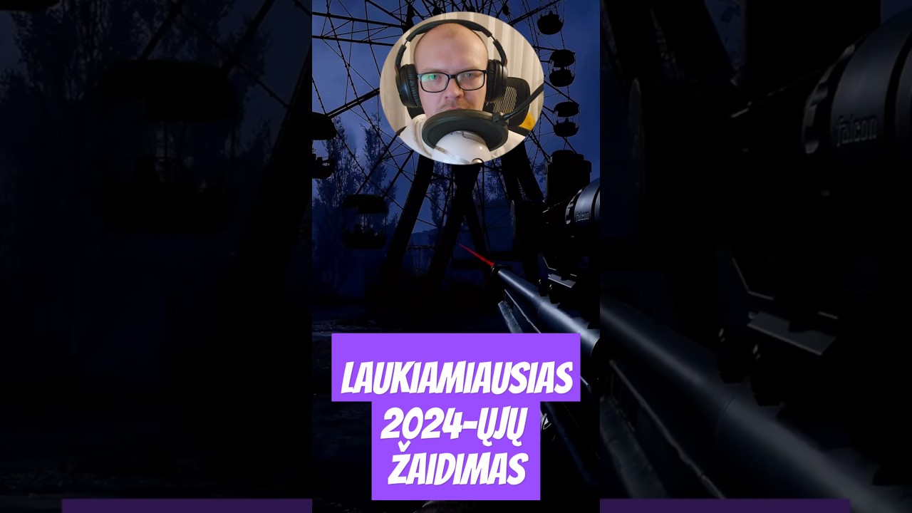 Laukiamiausias metų žaidimas, STALKER 2, jau greitai!