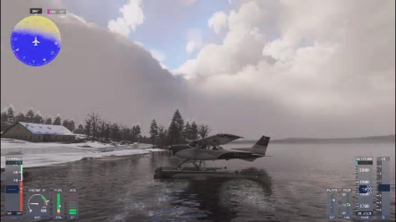 Christmas Eve Live Weather Adirondack Flight [Microsoft Flight Simulator 2024]