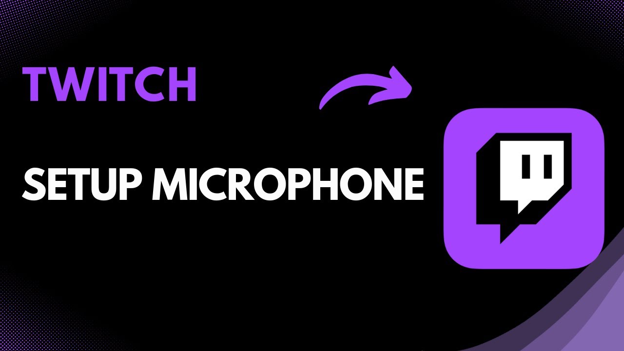 How to Setup Microphone on Twitch | Fix No Mic Sound (2025 Tutorial)