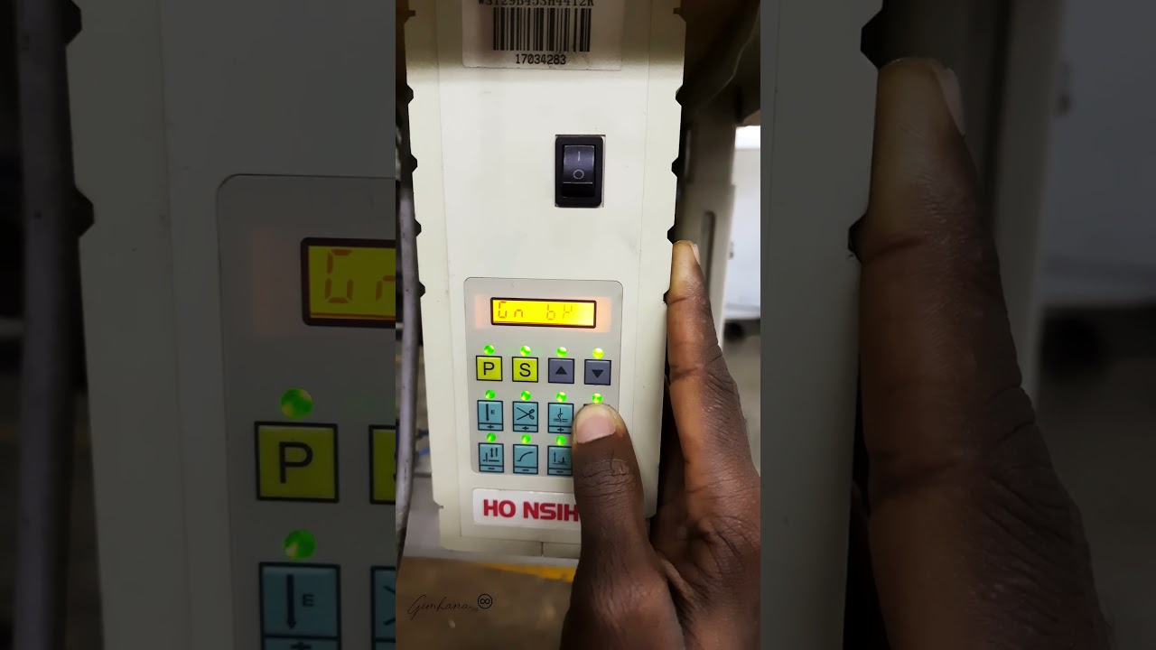 Ho nsihg , sewing machine control box resetting