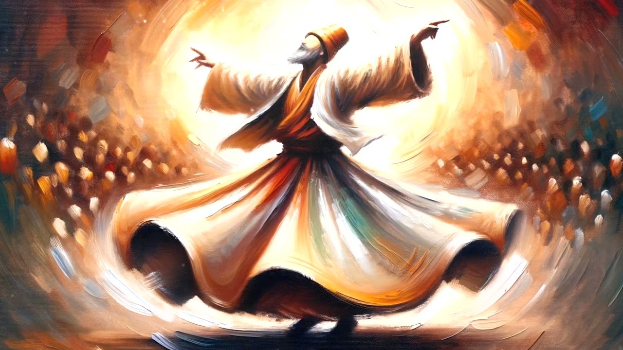 Be like the sun who fell in love with the moon and shared all his light | Rumi Spiritual Music